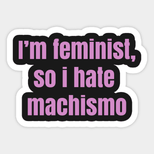 feminism Sticker